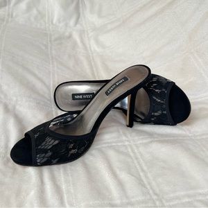❤️‍🔥 NINE WEST LACE HEELS